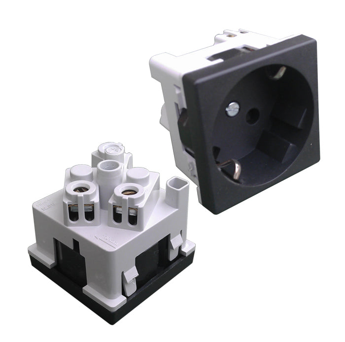 5721-18 - 16A Euro Socket for IP66 Waterproof Floorbox