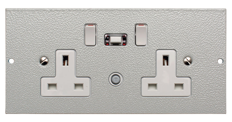ST0291/RCD/GB - Twin Switched RCD Protected Sockets Type A