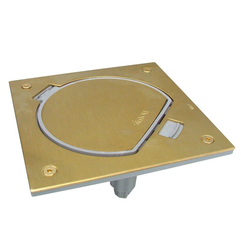 KSE15U/23/71 - Support Mechanism with Standard Lock & Data Port - Brass