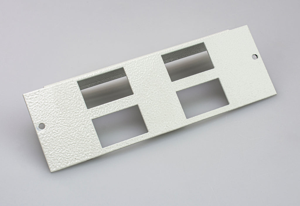 ST0285/1 - 4 Way Data Plate (Exclusively for use with 4 Comp RCD Box R