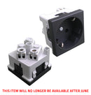 5721-18 - 16A Euro Socket for IP66 Waterproof Floorbox