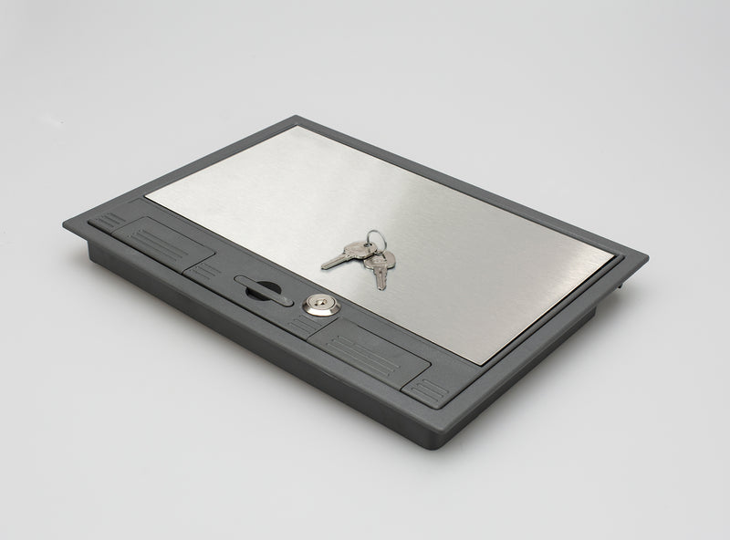 ABSL6R281/LL - Lockable Standard ABS Frame & Lid (6mm Recess)