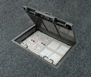 ST0279/2 - Dual 2 Way EURO Module Plate