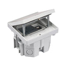 KFH146U/72 - IP66 Mechanism with Brushed Stainless Steel Lid Includes 13A UK Socket & 1 Cat6 Data