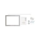 KFH246U/72 - Double IP66 Mechanism with Brushed Stainless Steel Lid Includes 13A UK Sockets & 2 Cat6 Data