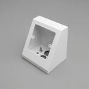 PD1W - Single Pedestal Box in White