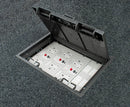 ST0290/RCD/3 - Triple RCD Protected Twin Switched Sockets Plate