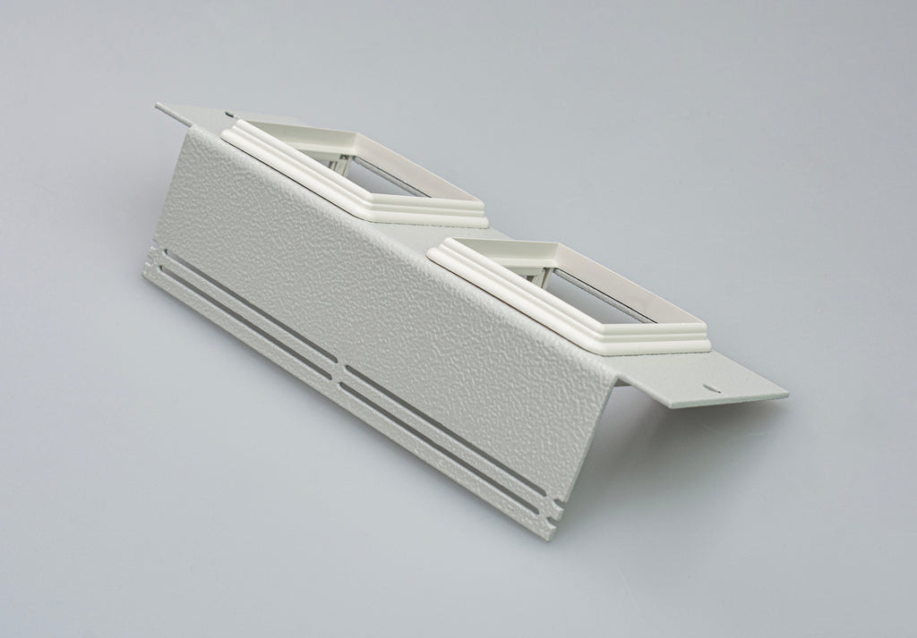 ST0279/1 - 2 x Euro Module Plate (Exclusively for use with 4 Comp RCD