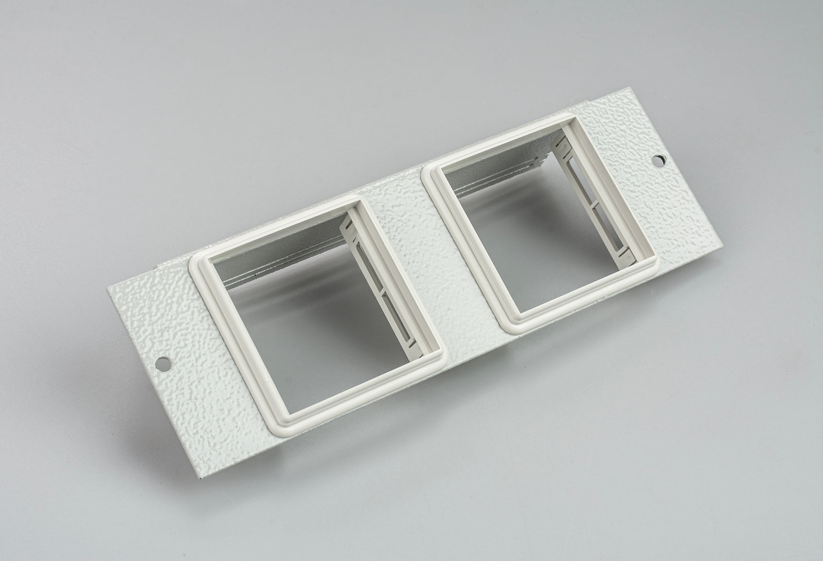 Euro Module Uk ST0279/1 - 2 x Euro Module Plate (Exclusively for use with 4 Comp RCD