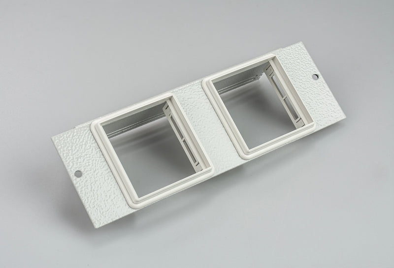 Rcd Euro Module ST0279/1 - 2 x Euro Module Plate (Exclusively for use with 4 Comp RCD