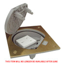 KSE0/23/71 - Support Mechanism with Manual Lock - Brass