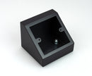 PED1B Single Pedestal Box in Black