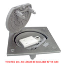 KSE15U/23/72 - Support Mechanism with Manual Lock & Data Port - Stainless Steel