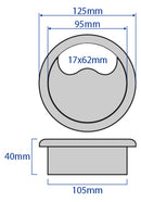 105mm Desk Grommet