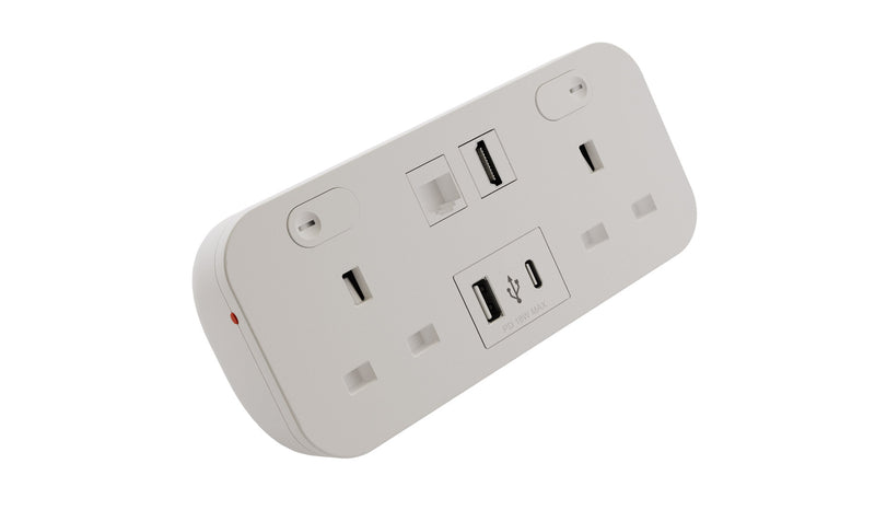 ICON - Desktop Power Units (White)