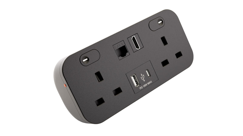 ICON - Desktop Power Units (Black)