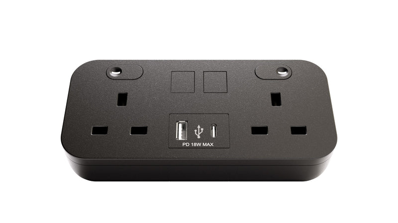 ICON - Desktop Power Units (Black)