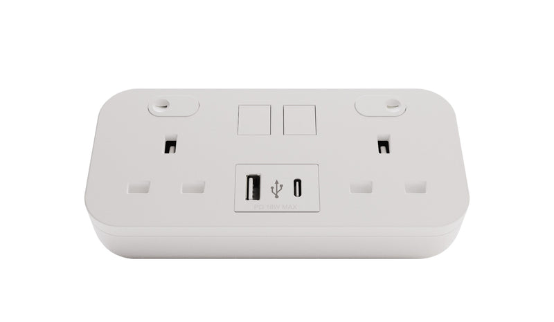 ICON - Desktop Power Units (White)