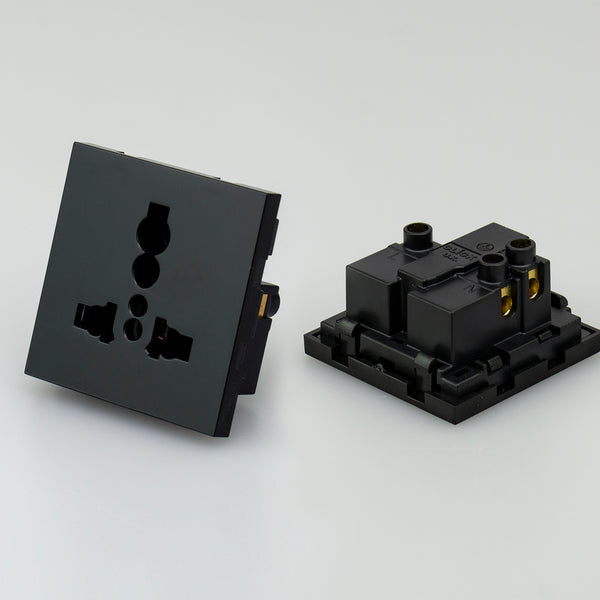 MM9030BK 13A Universal Socket Module EURO