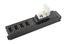 P-PACK4/PF/3PG - 4 way 3-Pin Power Sockets Distribution Unit