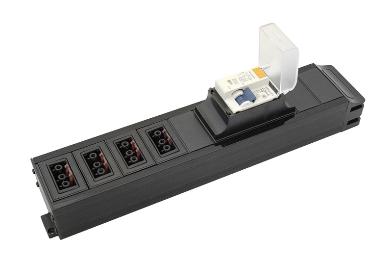 P-PACK4/PF/G - 4 way 3-Pin Power Sockets Distribution Unit