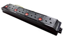 PP4/4 - 4 Power Individually Switched Under Desk Power Unit
