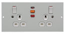ST0291/RCD/BG - Twin Switched RCD Protected Sockets Type A