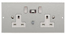 ST0291/RCD/GB - Twin Switched RCD Protected Sockets Type A