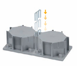 ACSE - Connector Accessory for Waterproof Screed Box Trays