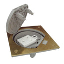 KSE15U/23/71 - Support Mechanism with Manual Lock & Data Port - Brass